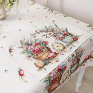 Staltiesė Velykų spalvos