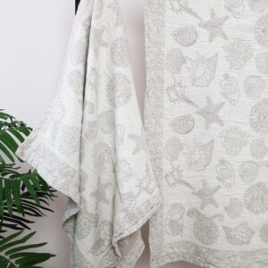 Lininis rankšluostis Kriauklės