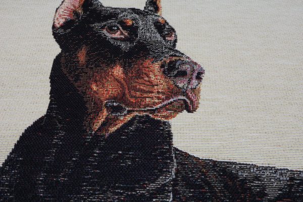 Pagalvės užvalkalas Dobermanas - Image 3