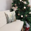 Dvipusis pagalvės užvalkalas Kalėdos grįžta namo