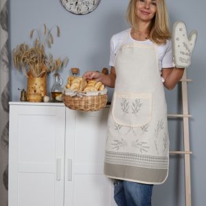 Virtuvinė prijuostė Levandų šakelės