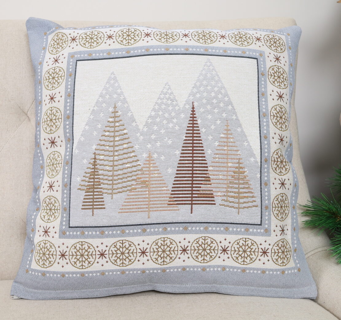 Dvipusis pagalvės užvalkalas Paslaptingas miškas