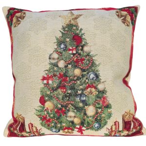 Kalėdinis pagalvės užvalkalas Eglutės