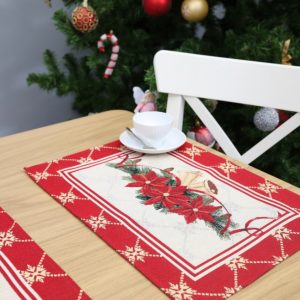 Kalėdinė stalo servetėlė Kalėdinė žvaigždė