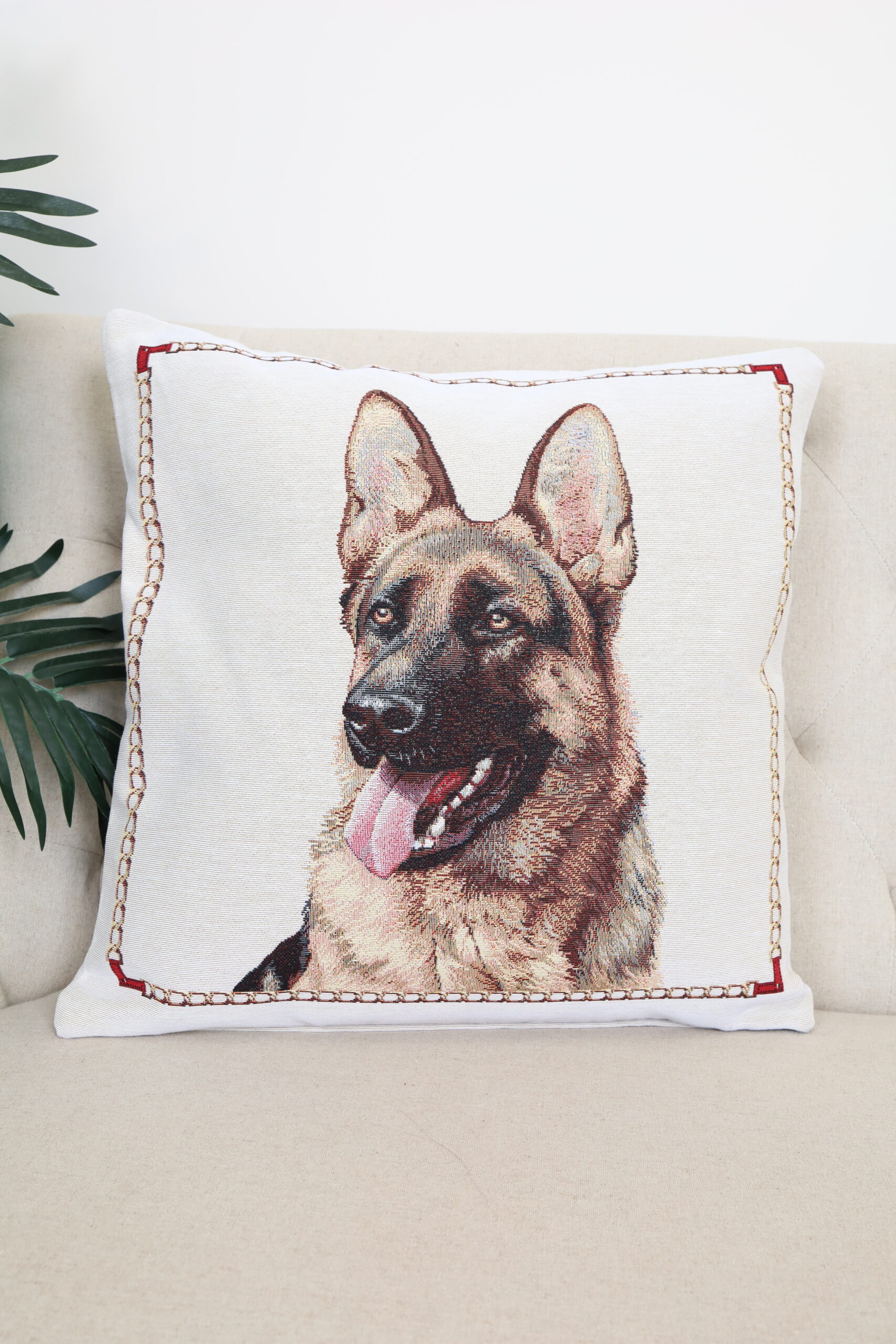 Dvipusis pagalvės užvalkalas Vokiečių aviganis - Image 6