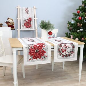 Kalėdinis stalo takelis Žiema