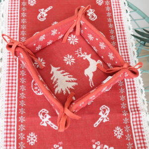 Duoninė raudonos snaigės, namų valgamojo dekoras