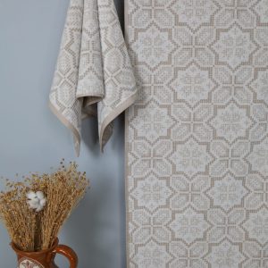 Vonios rankšluostis Tautiški ornamentai