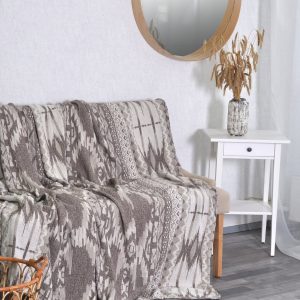 Lininė lovatiesė Tautiniai raštai