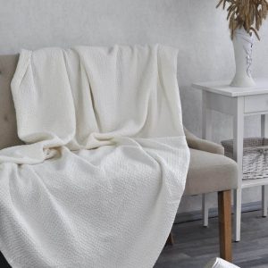 Lininė lovatiesė Baltas vakaras