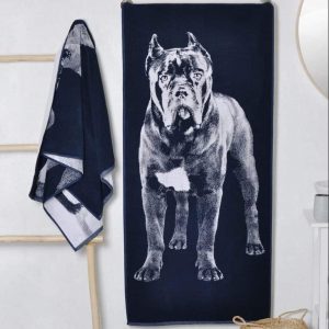 Medvilninis rankšluostis Cane Corso