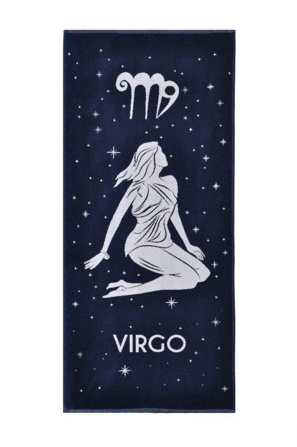 Medvilninis vonios rankšluostis Zodiakas Mergelė - Image 3