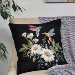 Pagalvės užvalkalas Du kolibriai naktyje