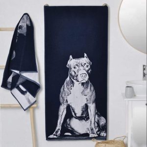 Medvilninis rankšluostis Pitbulis