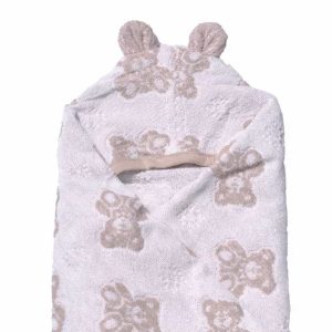 Vaikiškas vonios rankšluostis su gobtuvu Meškučiai