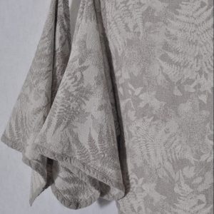 Virtuvinis lininis rankšluostis Paparčiai