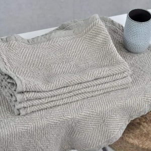 Lininis pirties paklotėlis