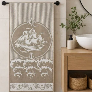 Vonios rankšluostis Burlaivis