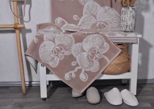 Vonios rankšluostis Orchidėja - Image 3