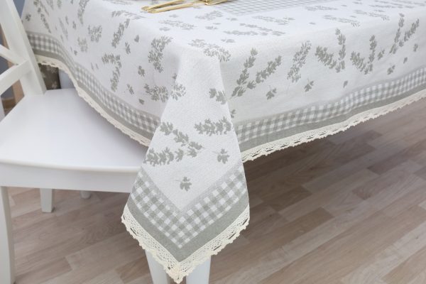 Medvilninė staltiesė Levandų šakelės / 1 perkate – antra dovanų! - Image 6