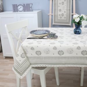 Medvilninė staltiesė Rožės / 1 perkate – antra dovanų!