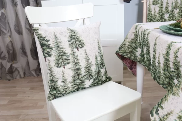 Dvipusis pagalvės užvalkalas Žalia Giria - Image 2