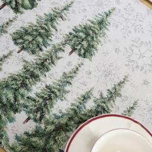 Kalėdinė stalo servetėlė Žalia Giria