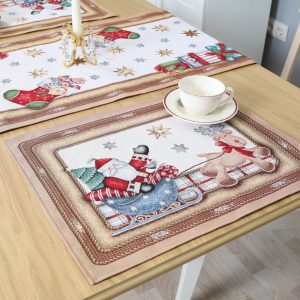 Kalėdinė stalo servetėlė Dovanos