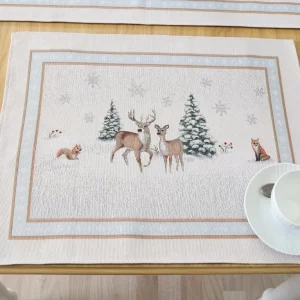 Kalėdinė stalo servetėlė Žiemos Stebuklai