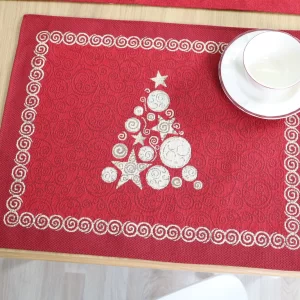 Kalėdinė stalo servetėlė Šventinė Elegancija