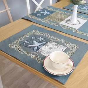 Kalėdinė stalo servetėlė Šventinė Mozaika