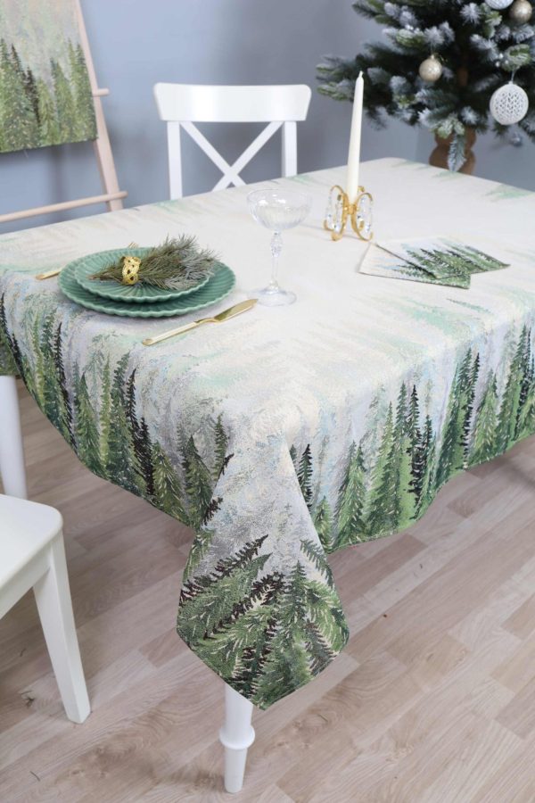 Kalėdinė staltiesė Miškas - Image 4
