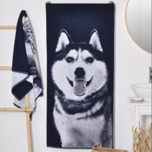 Medvilninis rankšluostis Haskis