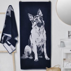 Medvilninis rankšluostis Vokiečių aviganis