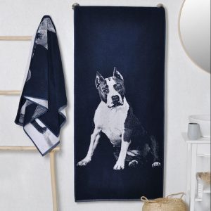 Medvilninis rankšluostis Stafordšyro terjeras