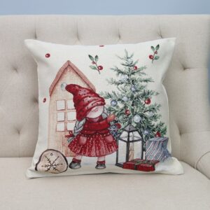 Dvipusis pagalvės užvalkalas Nykštukų Karalystė (blizgi)