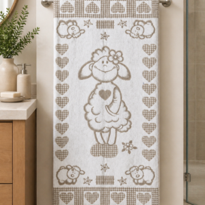 Vaikiškas vonios rankšluostis Avytė