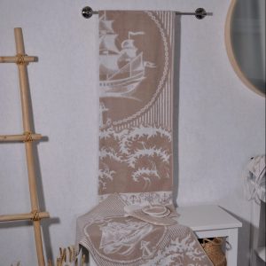 Vonios rankšluostis Burlaivis