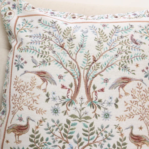 Dvipusis pagalvės užvalkalas William Morris Rojus žemėje