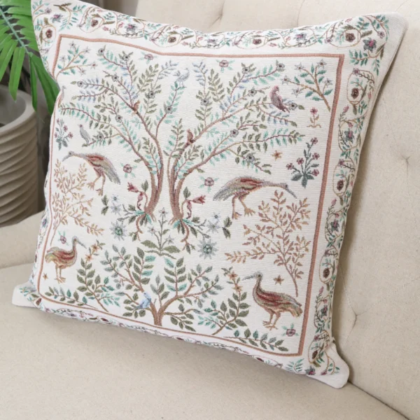 Dvipusis pagalvės užvalkalas William Morris Rojus žemėje