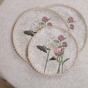 Apvali stalo servetėlė Elegancija