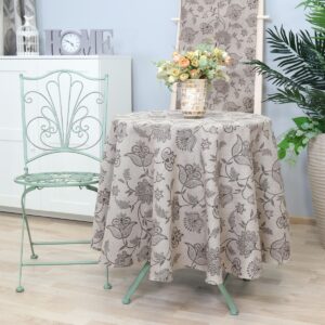 Apvali staltiesė Gėlės 2