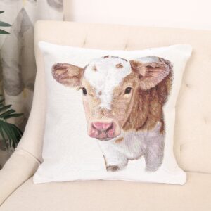 Dvipusis pagalvės užvalkalas Žalmargė karvutė