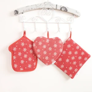 Raudona puodkėlė Snaigės