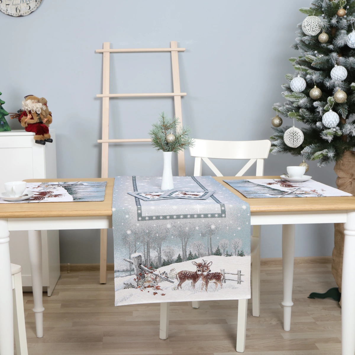 Kalėdinis stalo takelis Žiemos idile