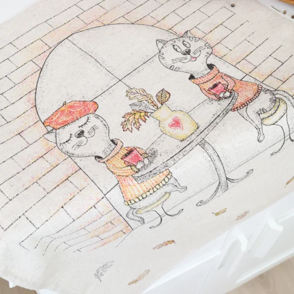Virtuvinių rankšluosčių rinkinys Mur Miau