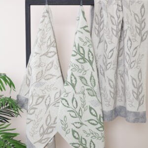 Lininis rankšluostis Paukščiai