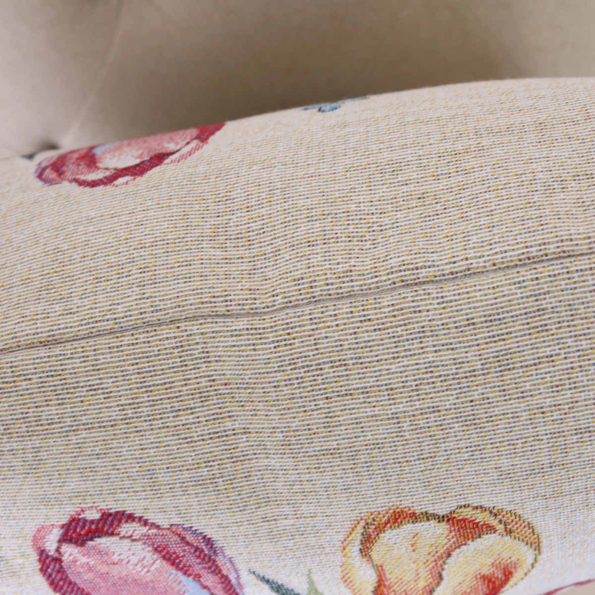 Dvipusis pagalvės užvalkalas Tulpių harmonija