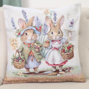 Dvipusis pagalvės užvalkalas Velykų istorija