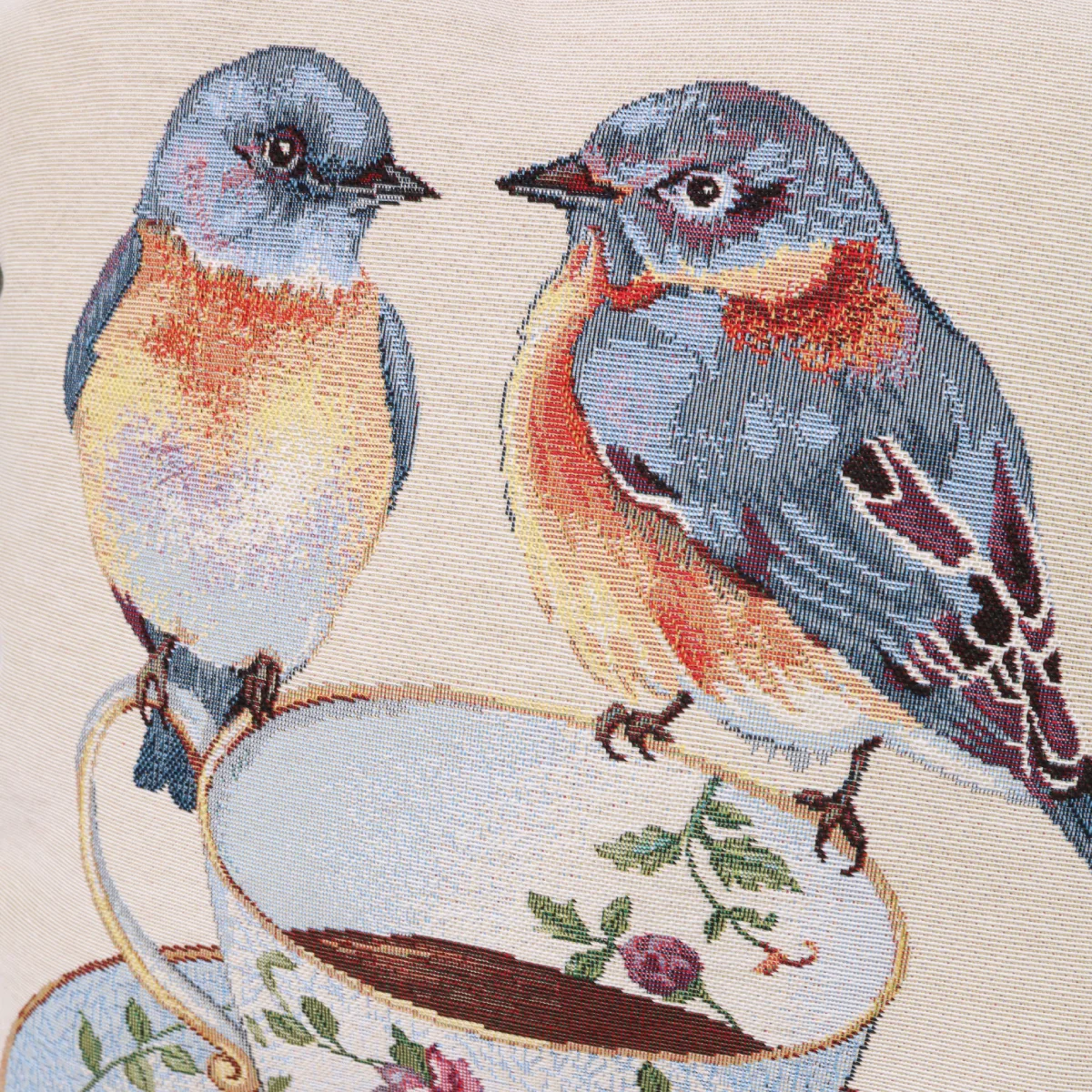 Dvipusis pagalvės užvalkalas Pavasario pokalbis